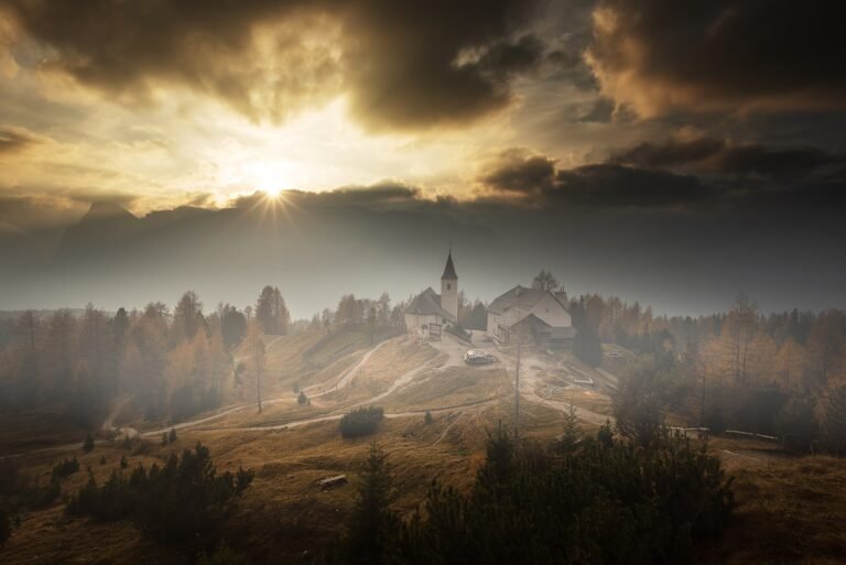 Italian Dolomites at sunset - taken on our dolomites photography tours