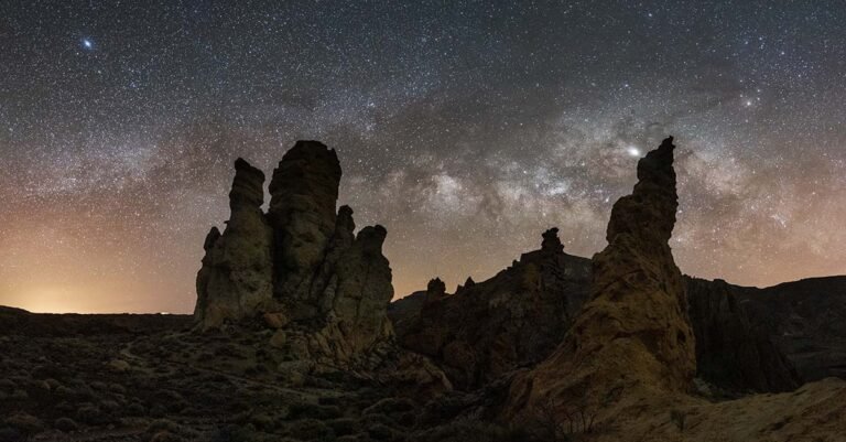 Milky Way over Tenerife in the Canary Islands