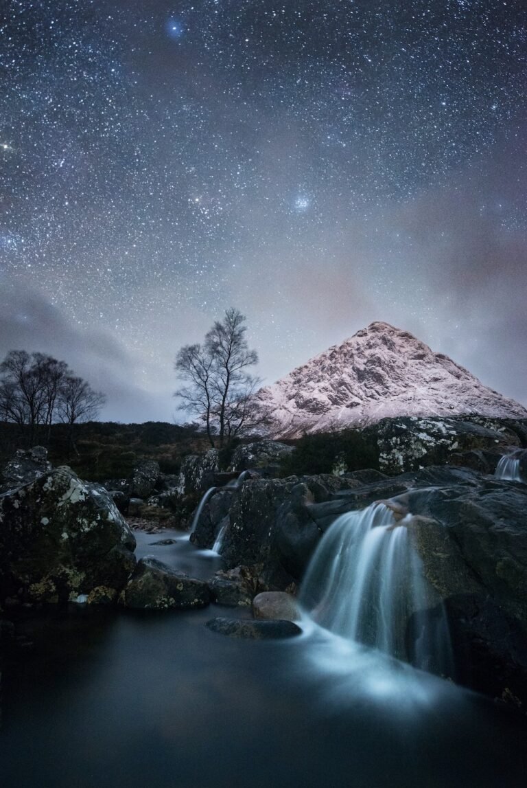 Night sky in the Scottish Highlands