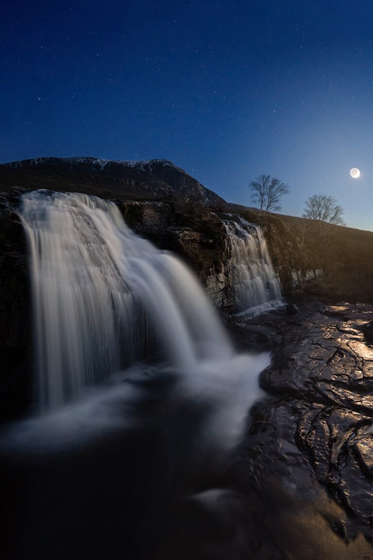 Night sky in the Scottish Highlands