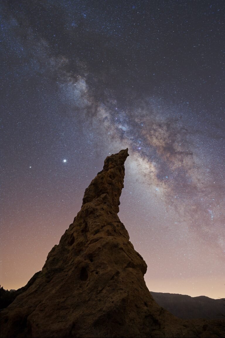 Milky Way over Tenerife in the Canary Islands