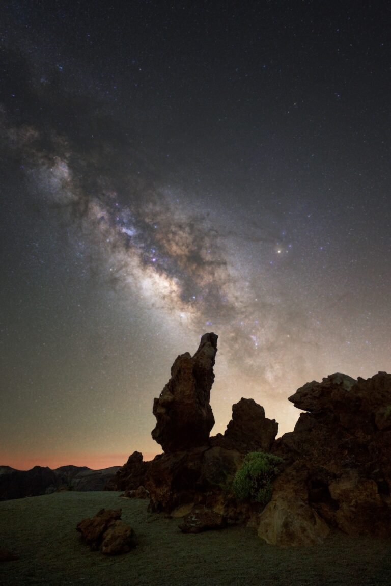 Milky Way over Tenerife in the Canary Islands